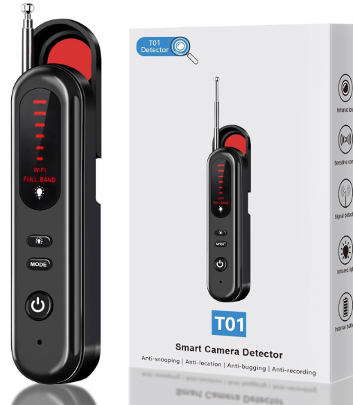 Hidden Camera Detector, Anti-Spy Detector, Hidden Device GPS Detector, Camera Detector, Bug Detector, Privacy Protector, Signal Scanner for Hotels
